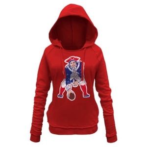 Women’s New England Patriots hooded sweatshirt